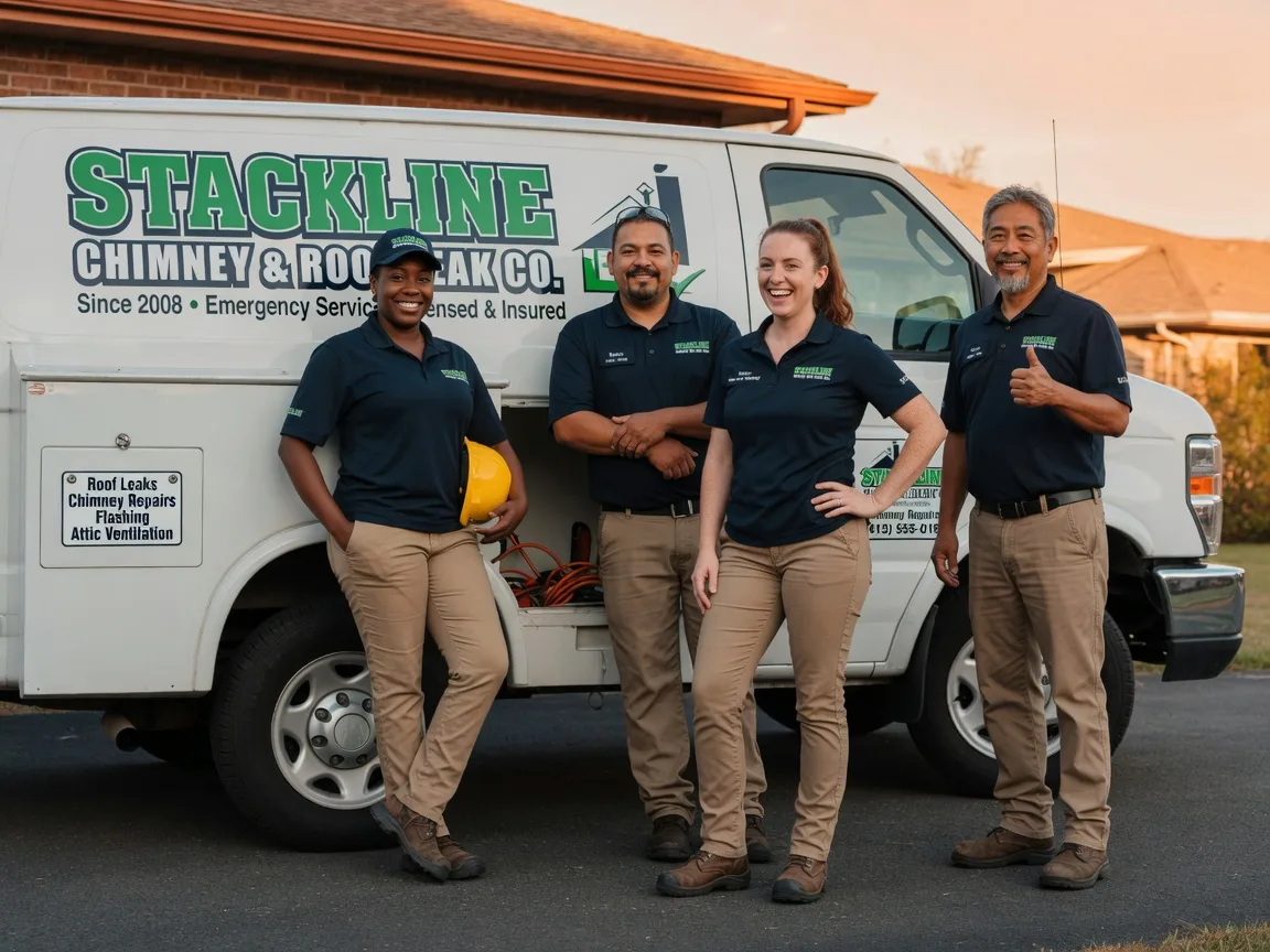 Chimney flashing repair company in Kinderhook, IL